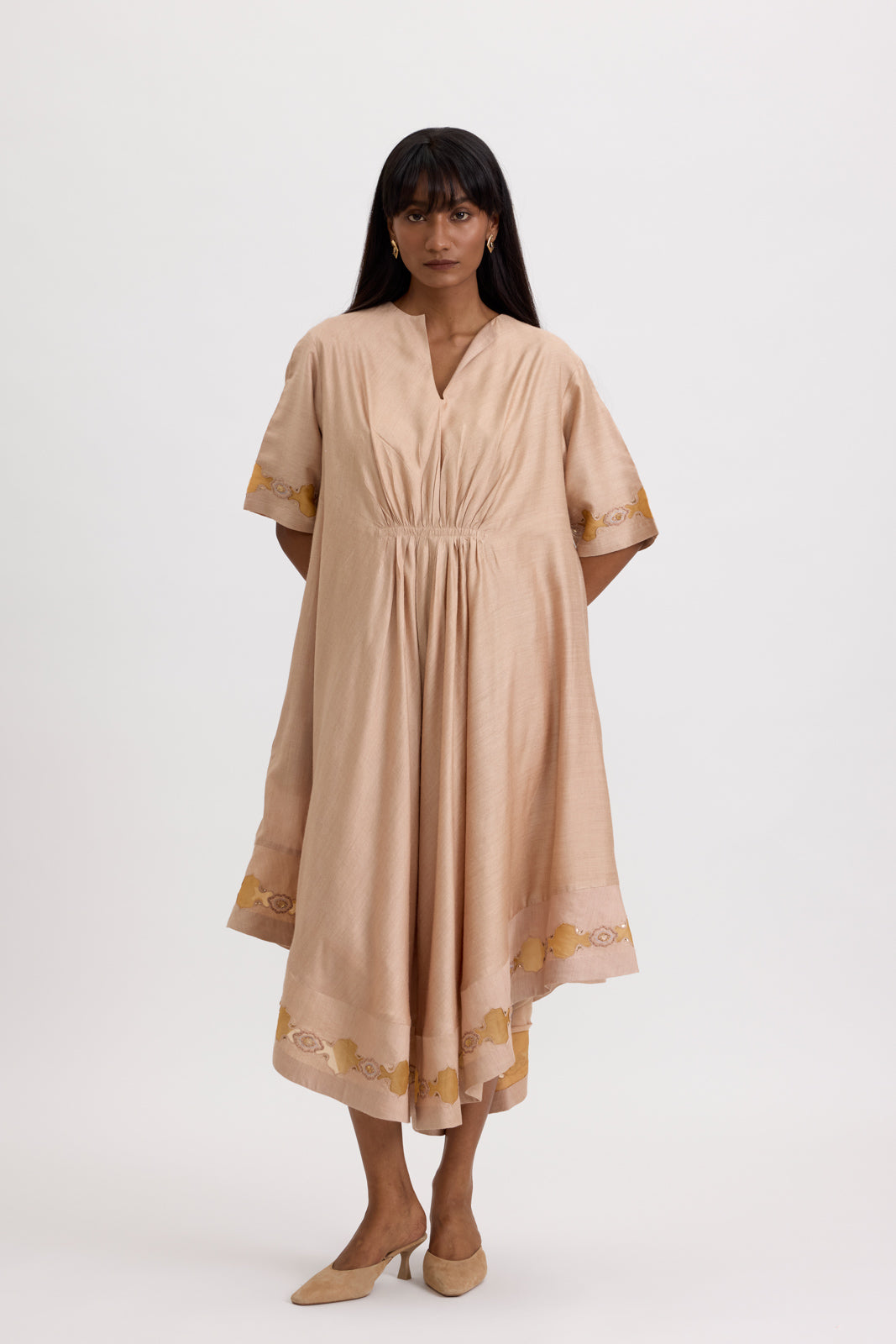 KAFTAN MIDI - CREAM