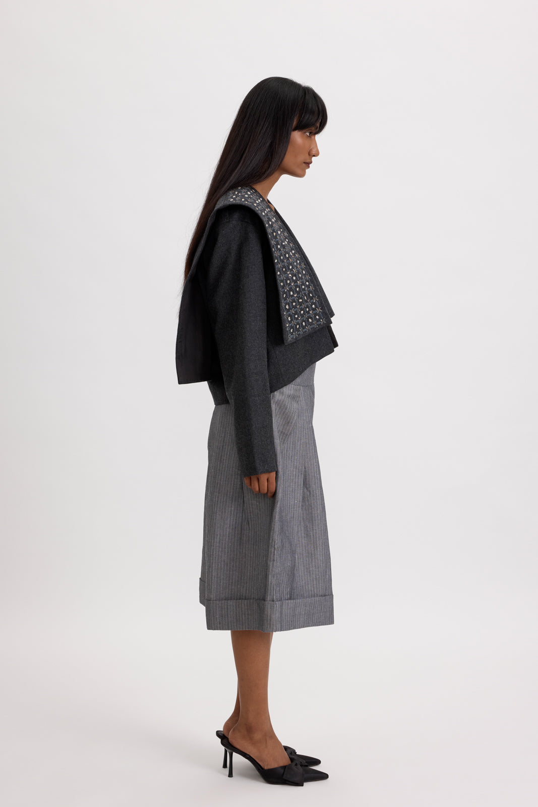 VICTORY WOOL JACKET - ASH