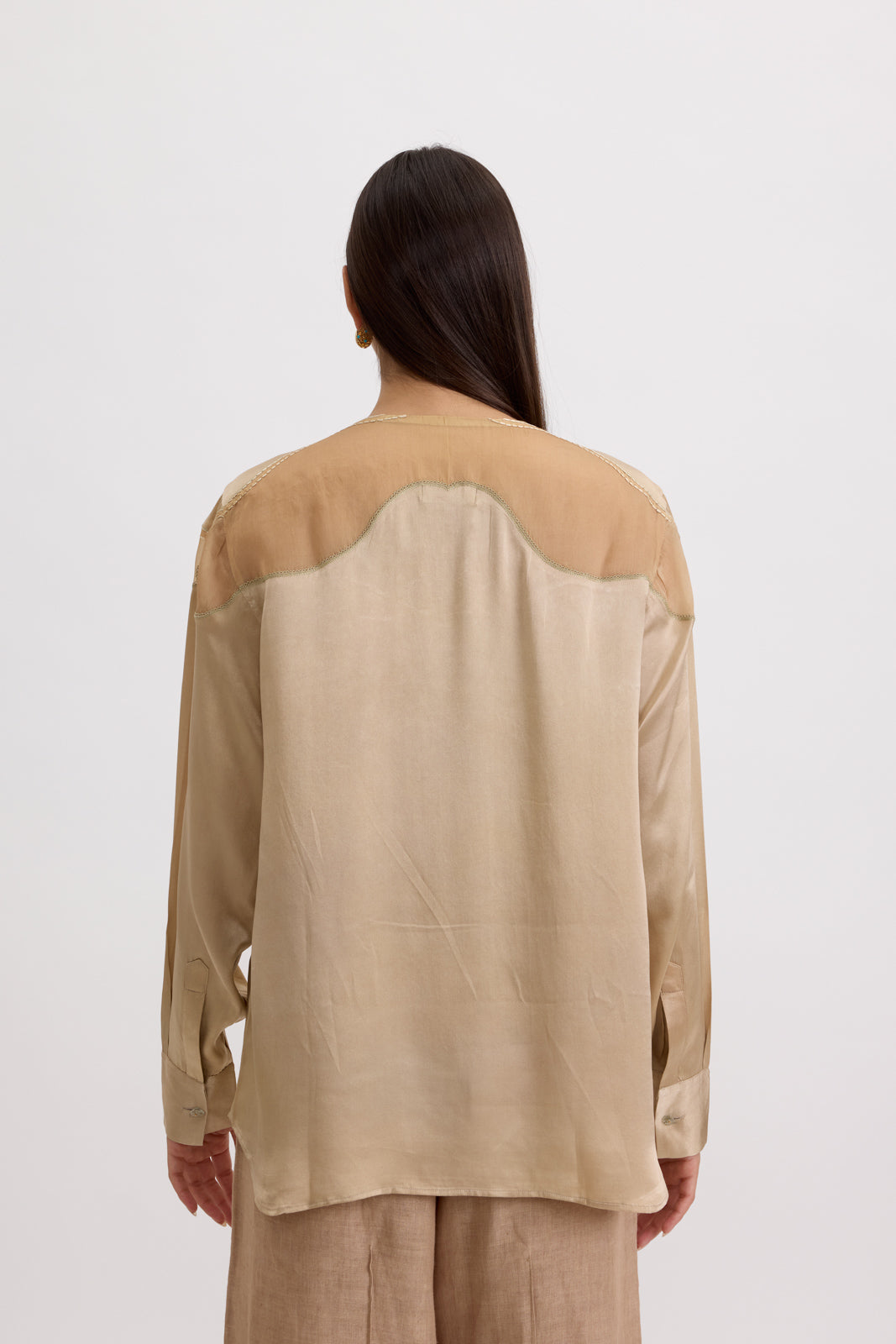 CHAMPAGNE BLOUSE
