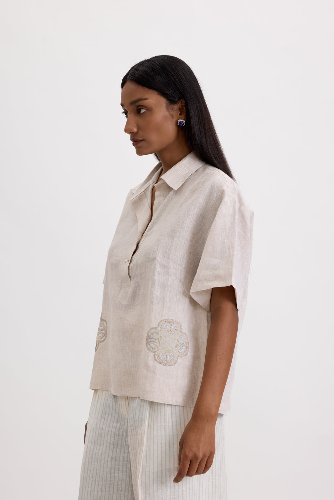 BOXY LUNA - POWDER GREY