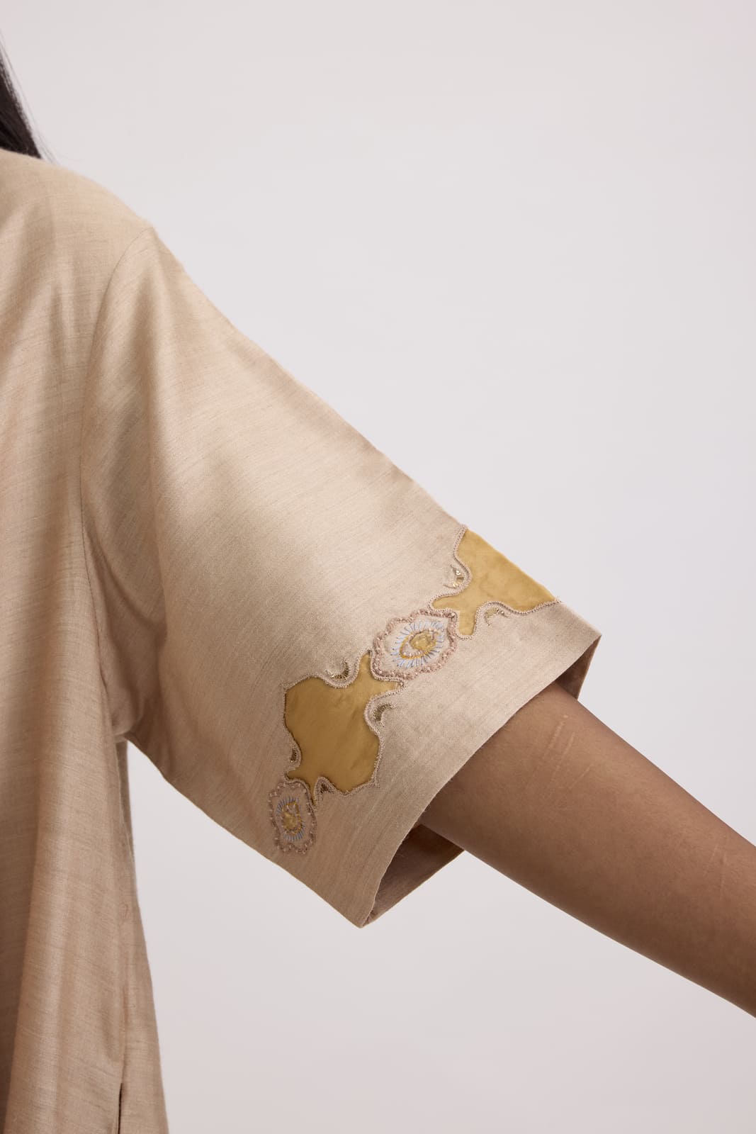 KAFTAN MIDI - CREAM
