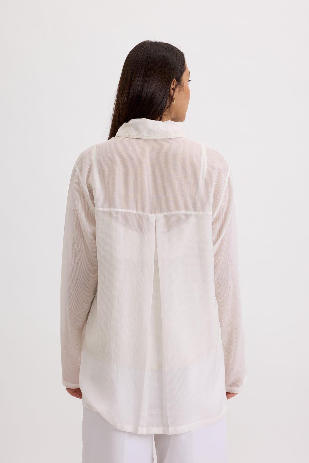 BOW TIE SHIRT - WHITE