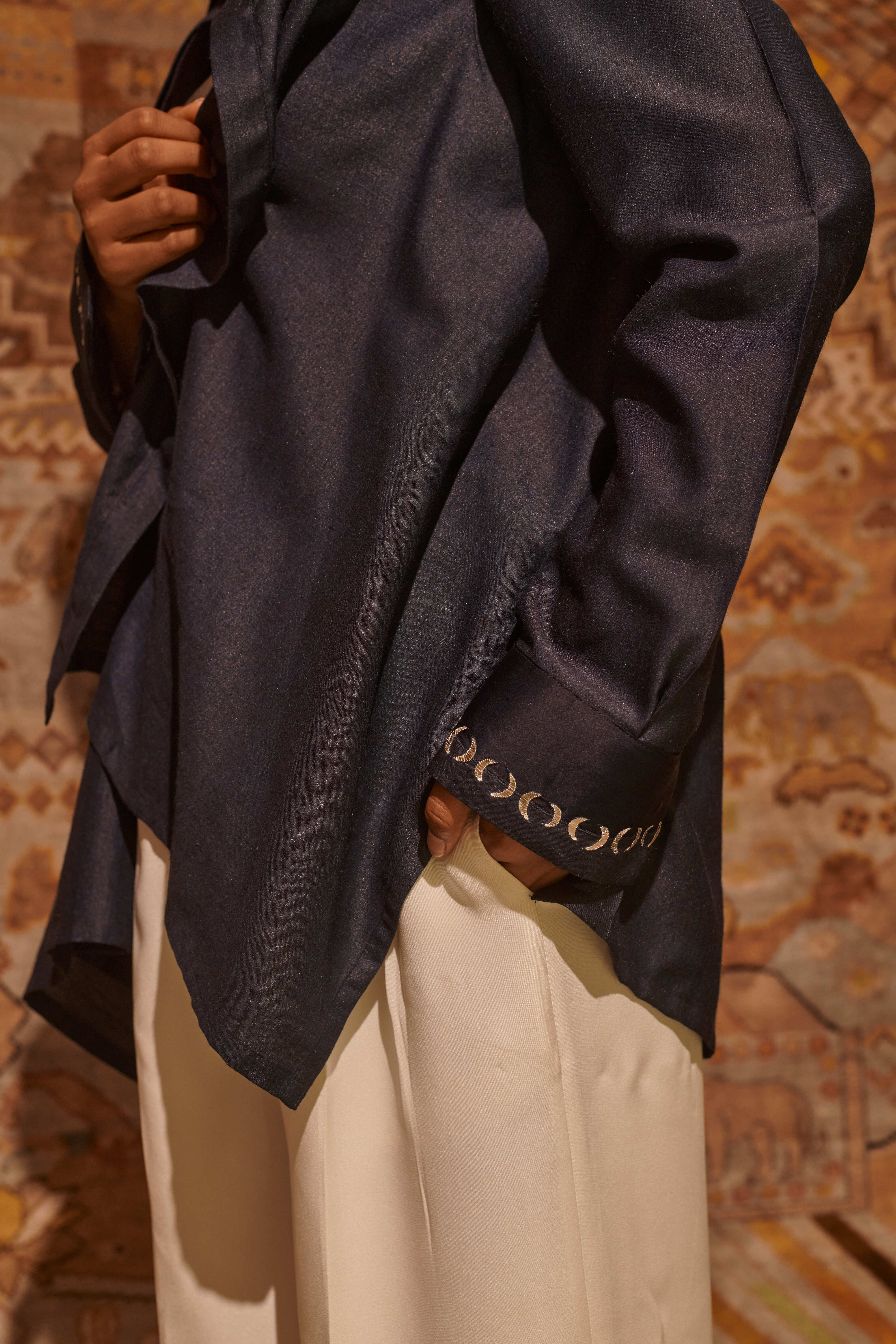 RELAXED SHIRT - Midnight Blue