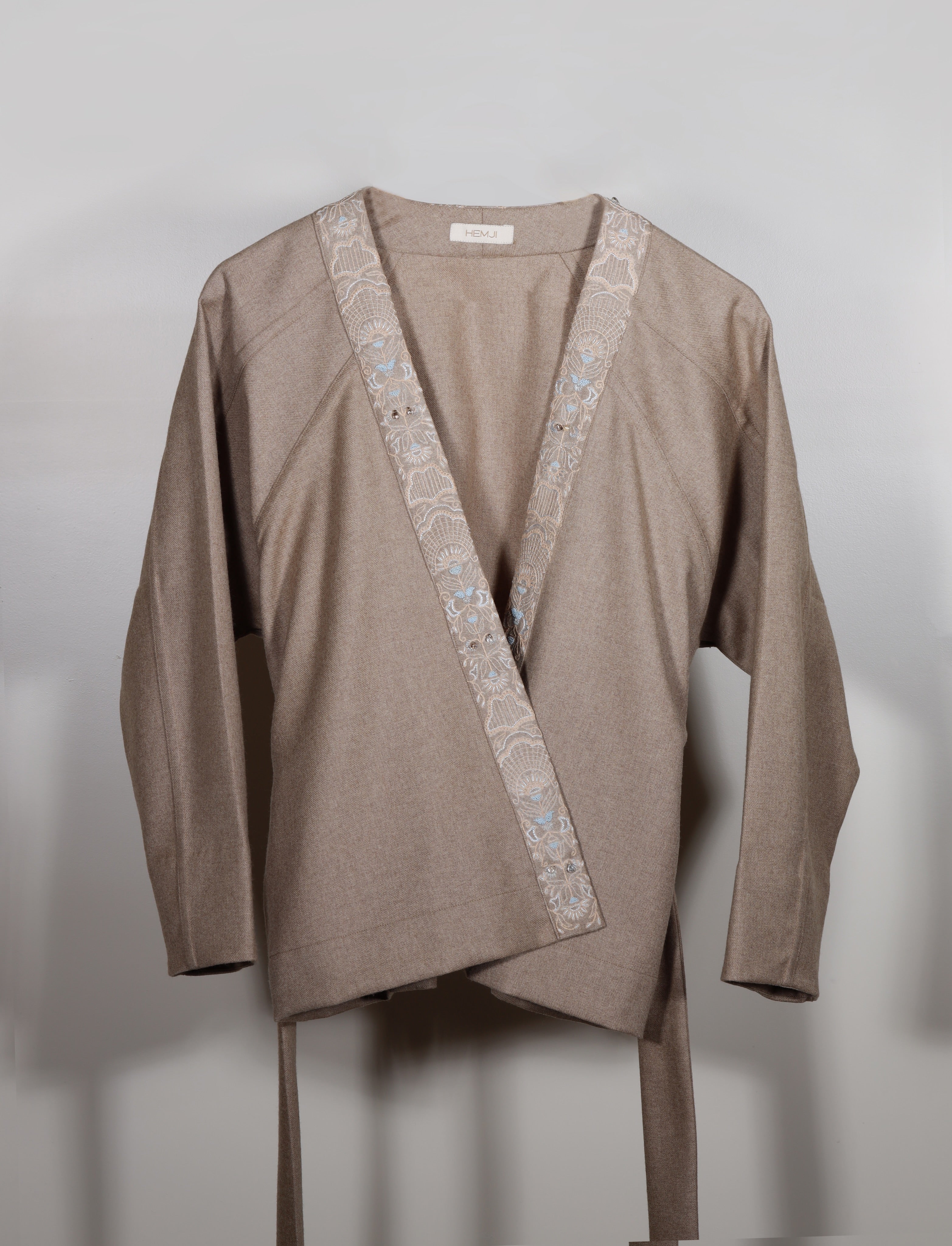 KIMONO WRAP - ECRU