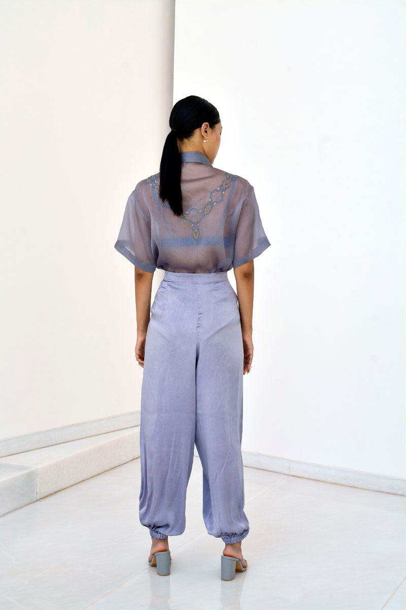 LOUNGE PANTS - PEIGON BLUE