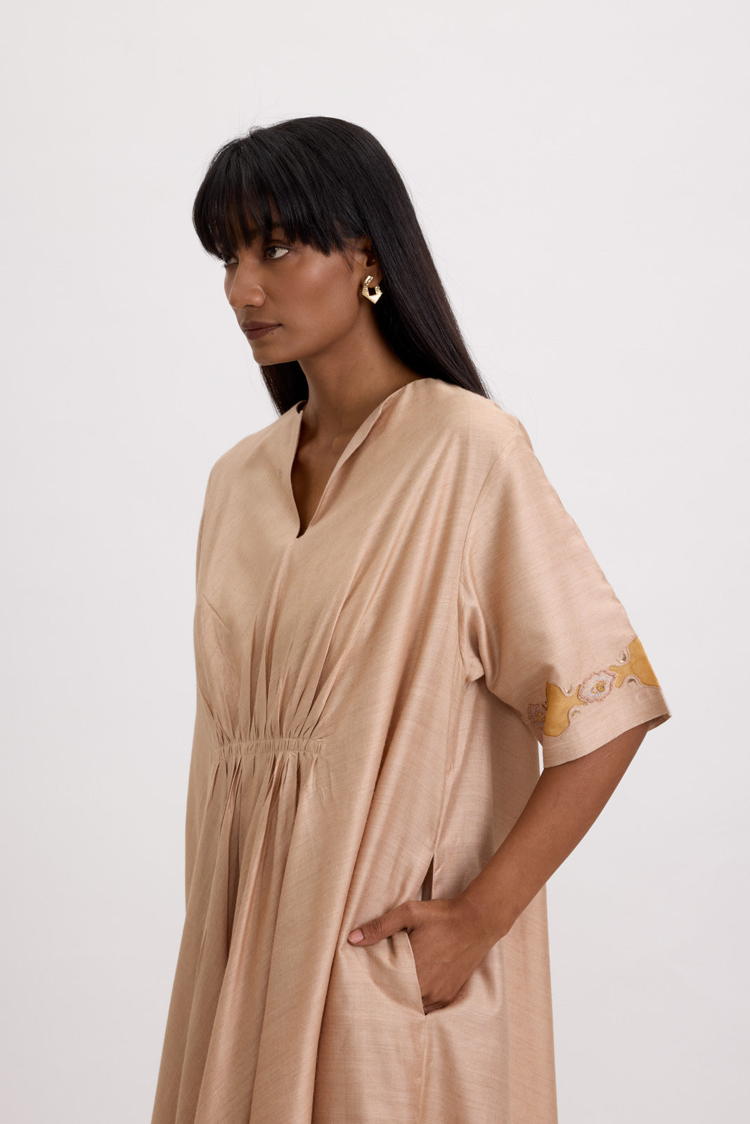 KAFTAN MIDI - CREAM