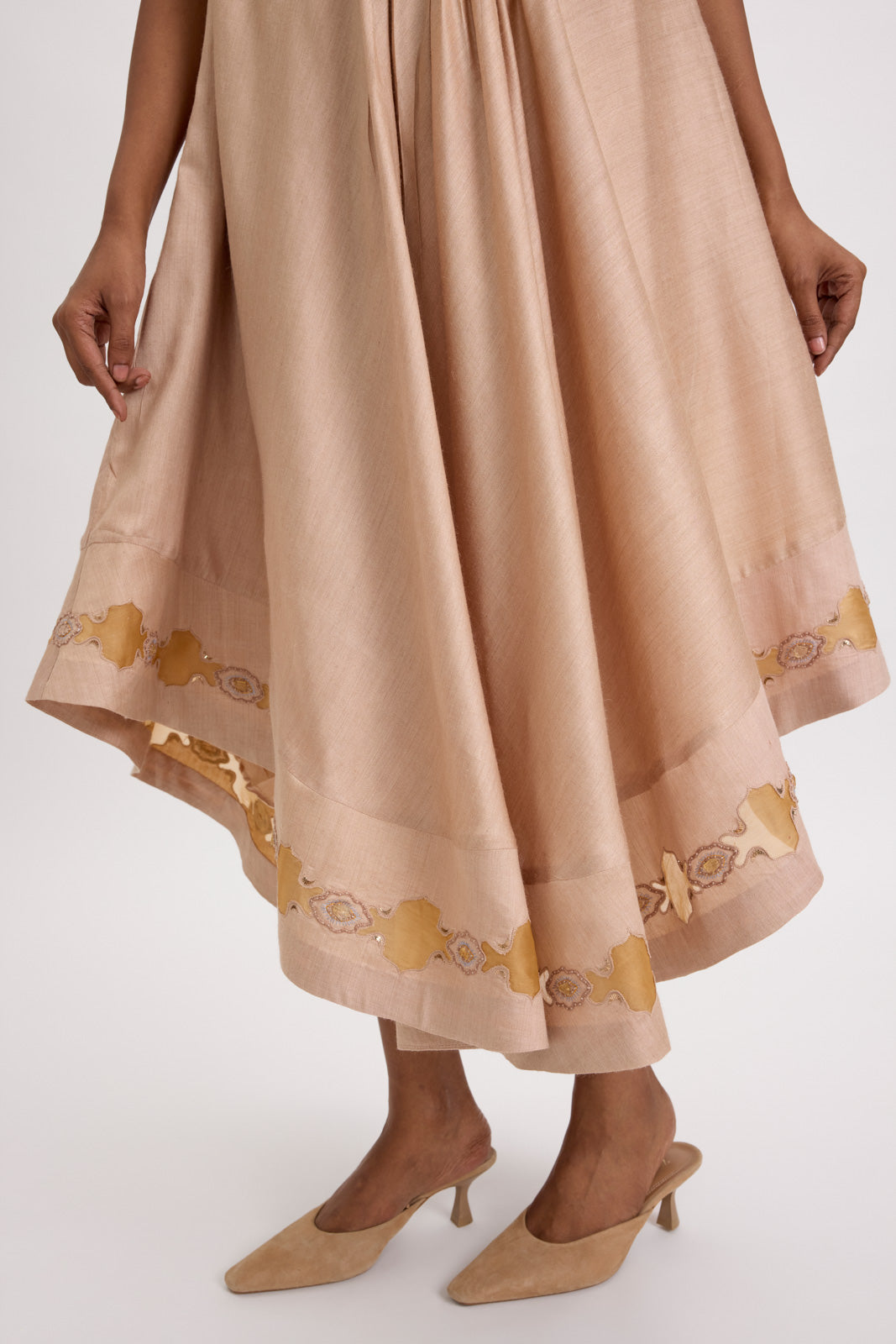 KAFTAN MIDI - CREAM