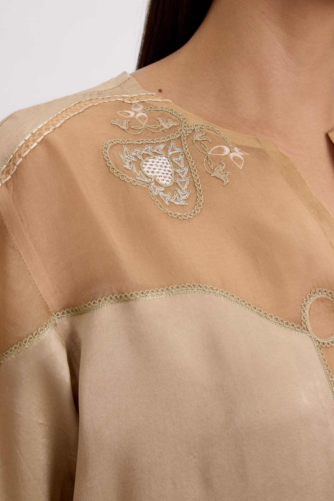 CHAMPAGNE BLOUSE