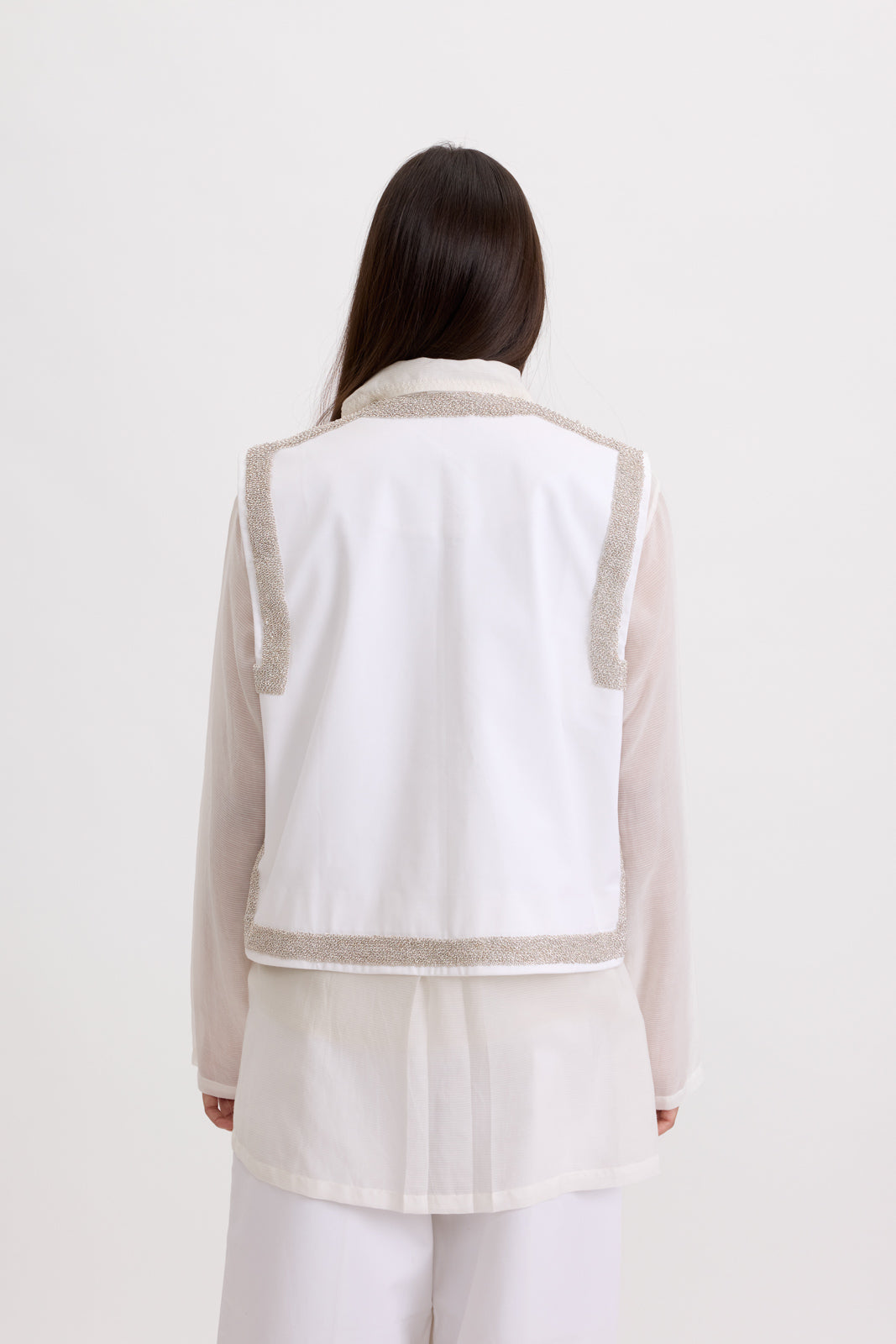 IMPRESSIONS VEST - SNOW (UNISEX)