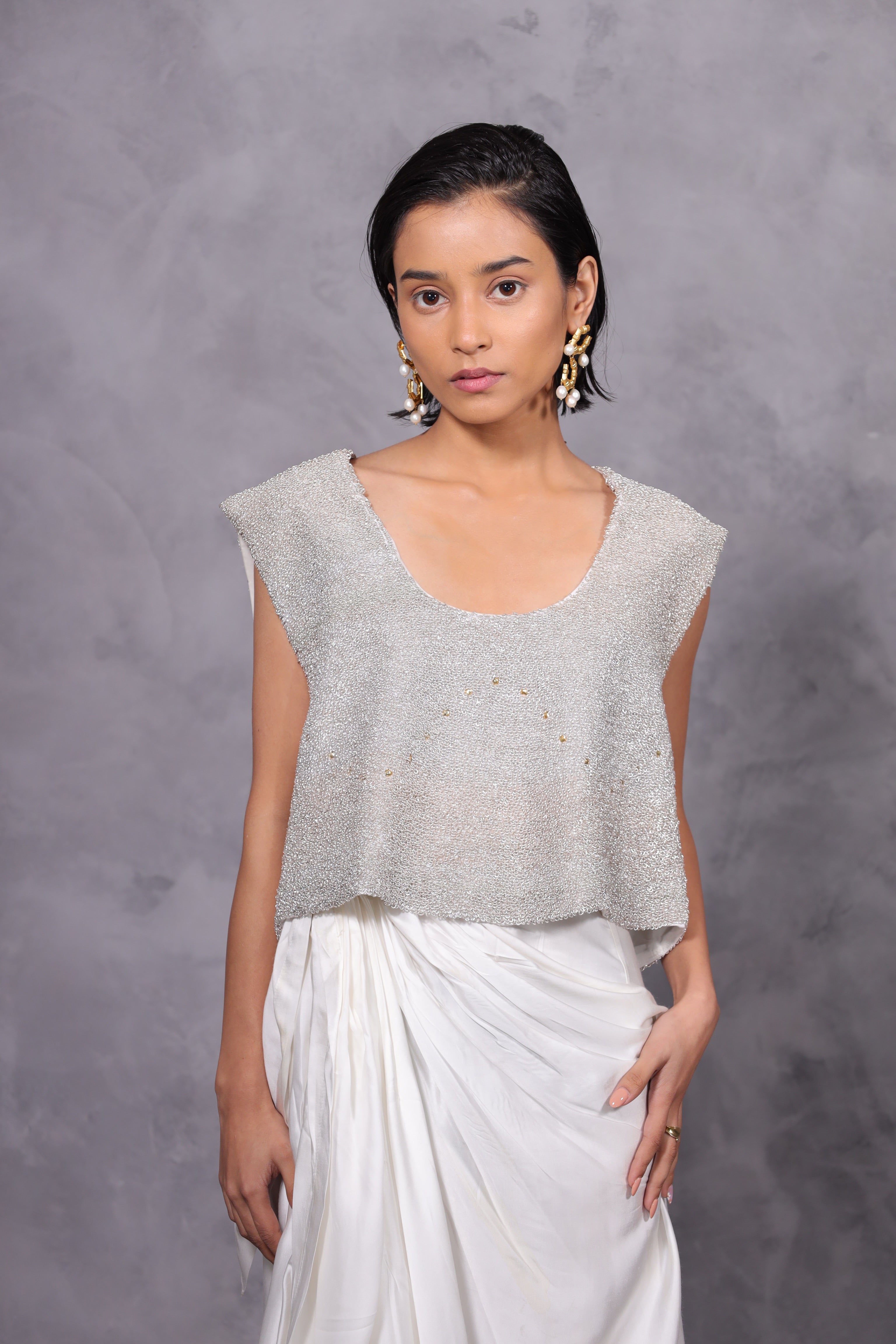Silver Ripped Robe LIMITED EDITION - RIPPED SILVER ARMOR – Hemji
