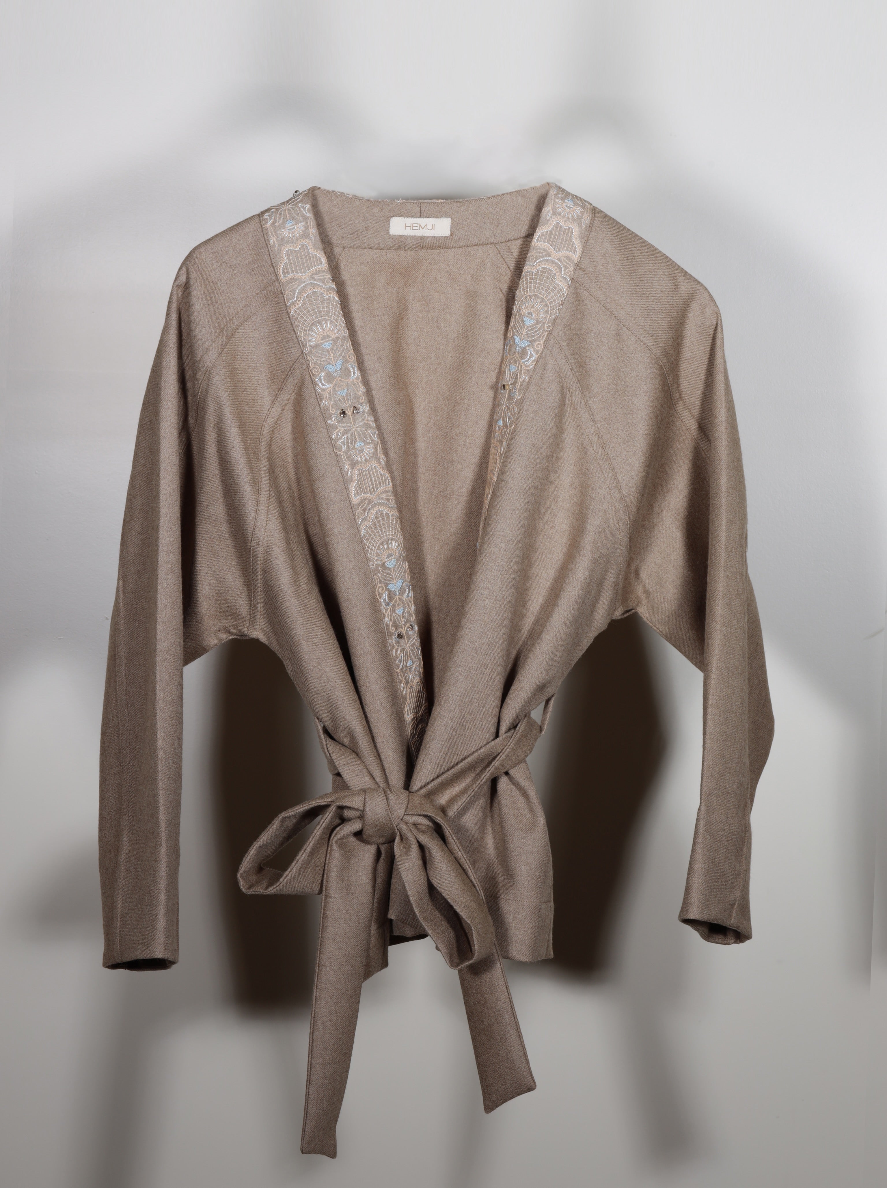 KIMONO WRAP - ECRU