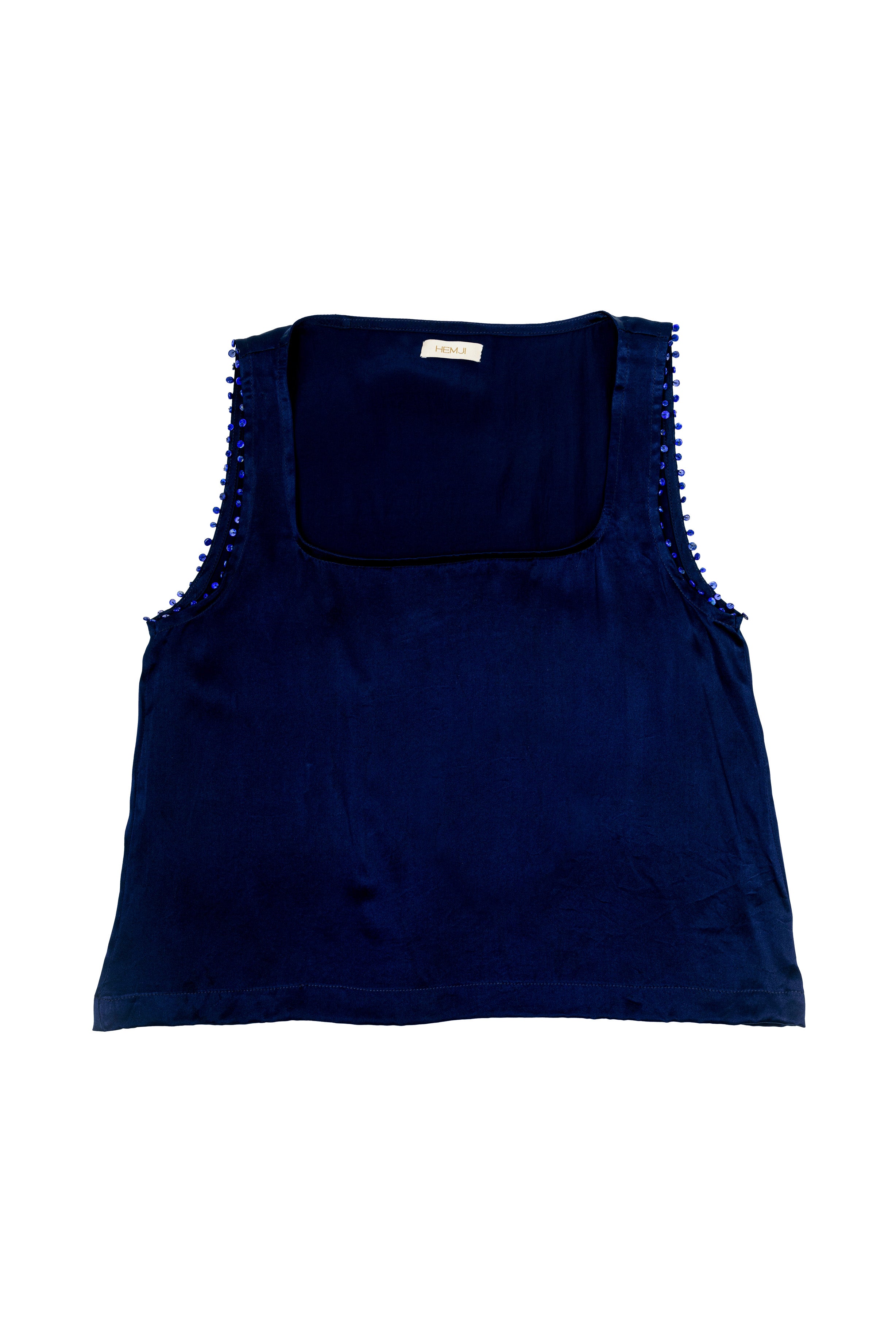 LOUNGE TOP - MIDNIGHT BLUE