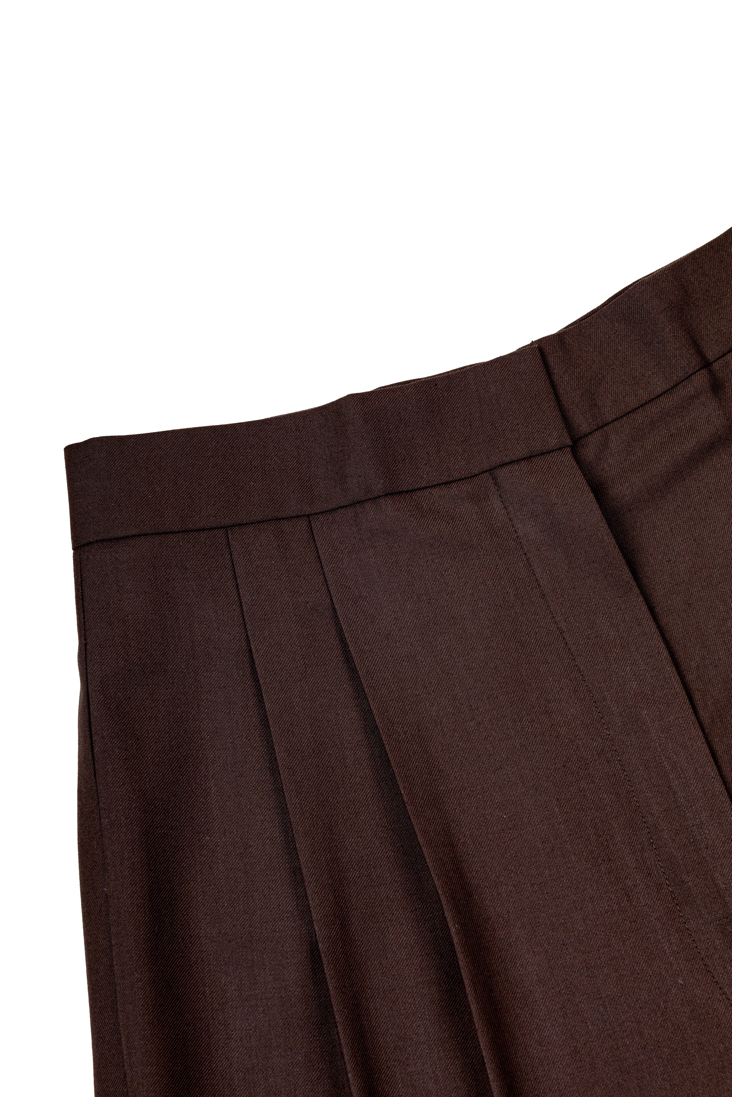 SUIT TROUSER - TRUE BROWN